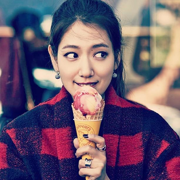 ,parkshinhye,kdrama,actress,icecream,happy, Happy Birthday My sweet park shinhye  