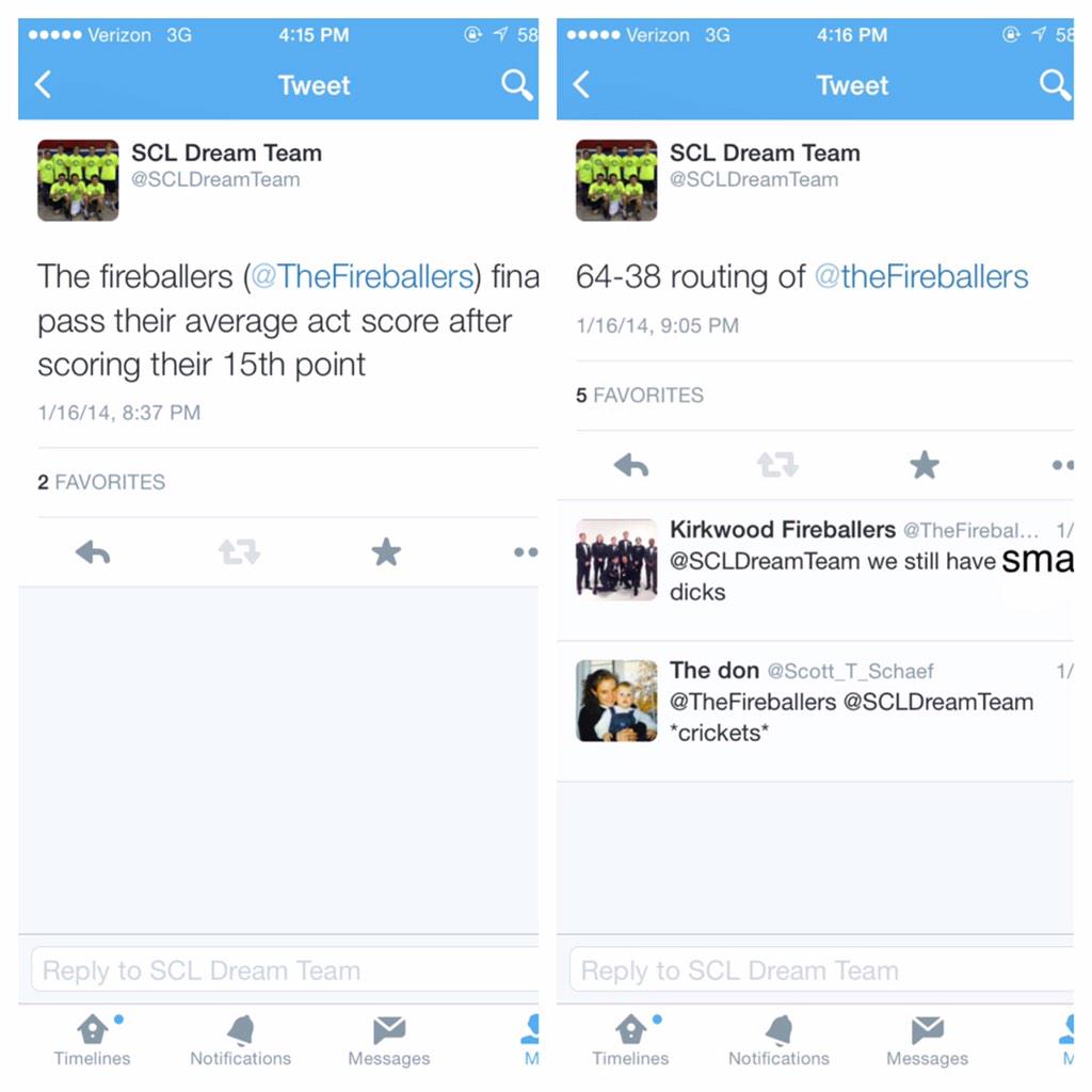 SCL Dream Team tweet media