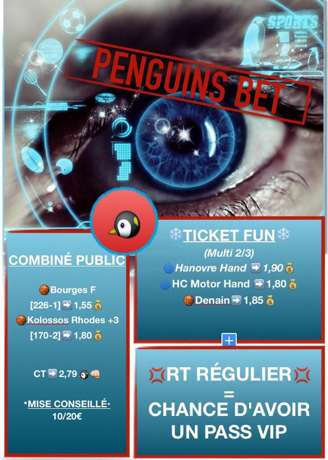 Penguins_Bet's tweet image. On continue sur la lancée demain ? 🐧