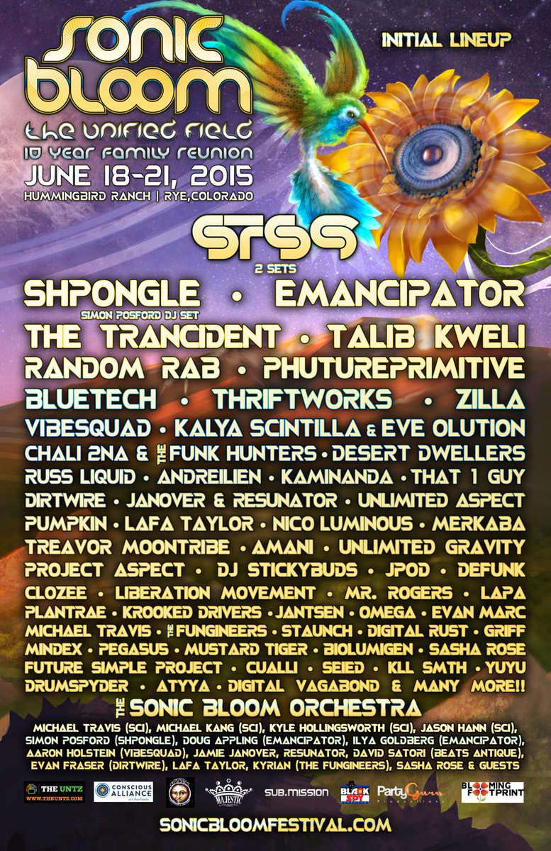 SONIC_BLOOM's tweet photo. Peep the initial lineup that includes @STS9 @therealshpongle  @emanc #TheTrancident (4 of 6 members of #SCI ) http://t.co/V3iE4kxwR9