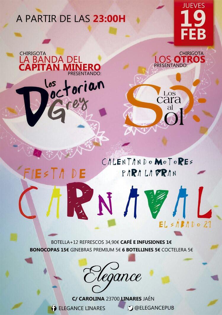 CapitanMinero's tweet photo. Este jueves 19 estaremos en @Elegancepub con @ChiriLosOtros a partir de las 23:00 h.
¡¡Os esperamos!! http://t.co/YdDZFOS3QI