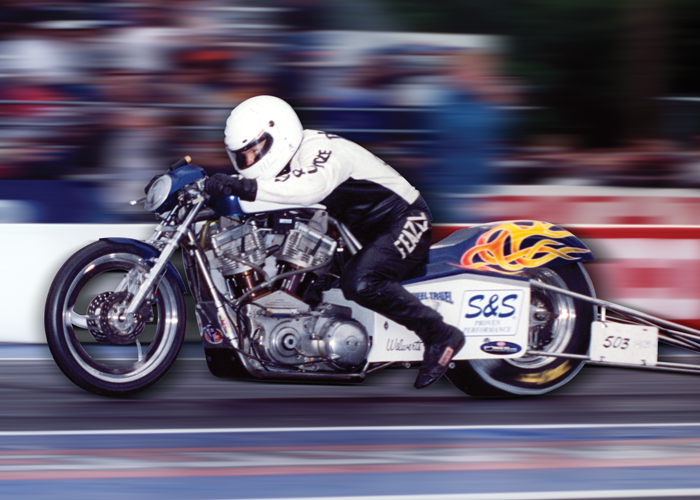 SSCycle's tweet photo. In '97, Dave Feazell won the number one plate in the highly competitive AHDRA Pro Stock class! #sscyclelegacy http://t.co/r5JDkp20mF