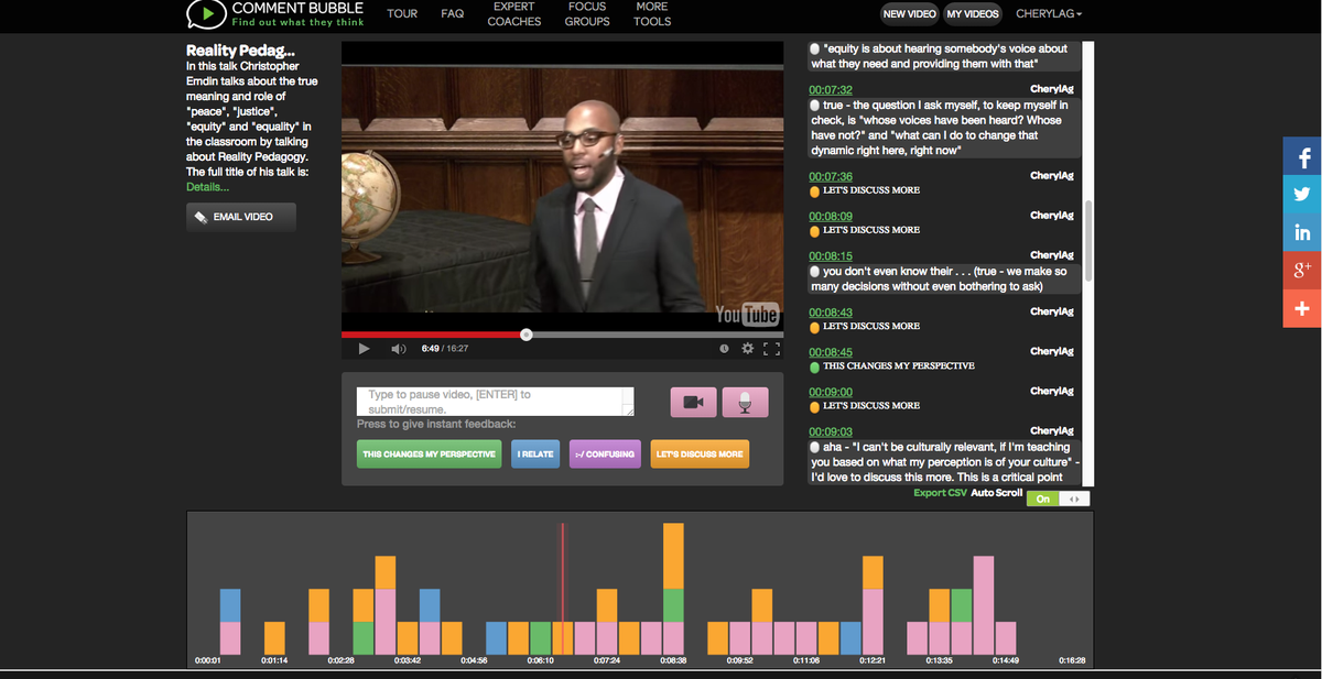 CALA_Leader's tweet photo. @chrisemdin -Inspired by talk at #CISC2015, I put talk on @Comment_Bubble to start discussion http://t.co/iopVmzy01V http://t.co/QKsafn77qu