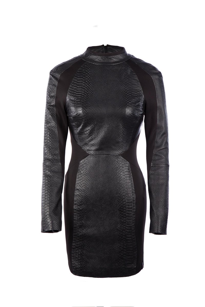 natashankpr's tweet photo. The perfect #winter dress…how would you style this #leather Arya dress from @rudsak! #NKloves #fashion http://t.co/xrXVdTsGLU