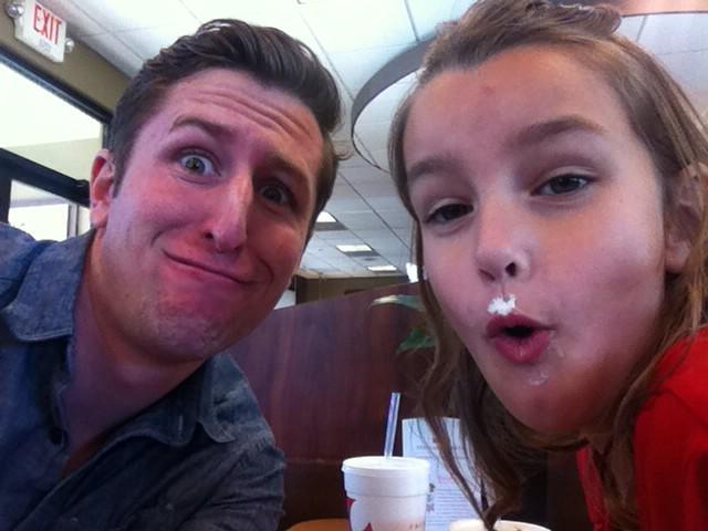 jbstjonathan's tweet photo. Date with my niece! #icecreamstache #beautifulbabe http://t.co/0QXr7Z4OLG