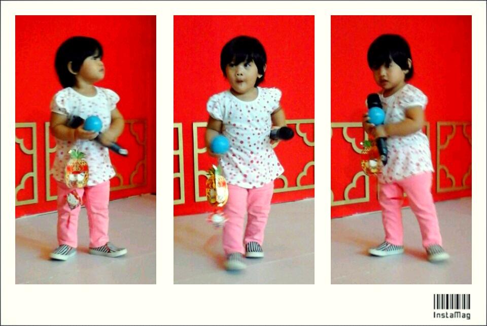 Amaira Maruni Pradipta, 170913, absen. Ini wkt nemenin mommy di acara #KKDD manggung di <a href="/MalTamanAnggrek/">Mal Taman Anggrek</a> Minggu kmrn.