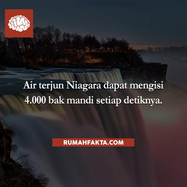 rumahfakta's tweet photo. Air terjun Niagara dapat mengisi 4.000 bak mandi setiap detiknya. http://t.co/8WOck6N93S