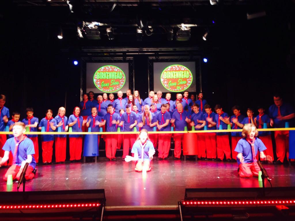 BirkenheadGS's tweet photo. #incredibledressrehearsal 
#finishedontime
#yikes!
#BGS15 http://t.co/sgp0jZBxXv