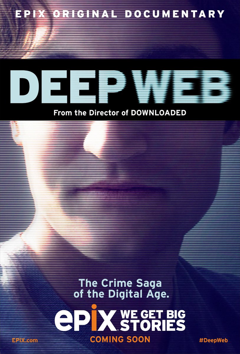 IMDb's tweet photo. Here's the #DeepWeb exclusive poster, a documentary about the online black market Silk Road: http://t.co/9mhYaCOX4O http://t.co/ywlRHsFqnX