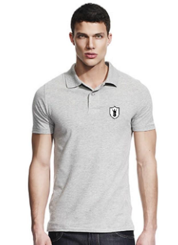 New Season Grey Polo Top #SwagnificentUK
