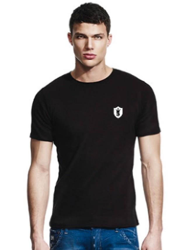 New Season Black Slim Fit Tee #SwagnificentUK
