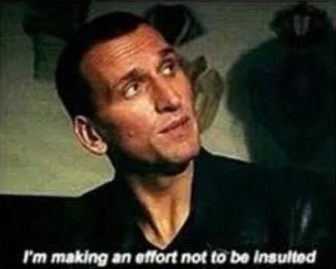 Memory span of a goldfish. Happy belated (again?!?!) birthday to Christopher Eccleston! Have a banana on me. 