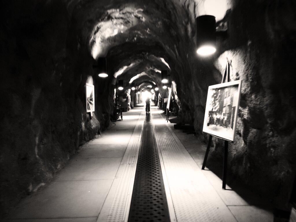 BusTreks's tweet image. A ski tunnel like they don't have at Alta.