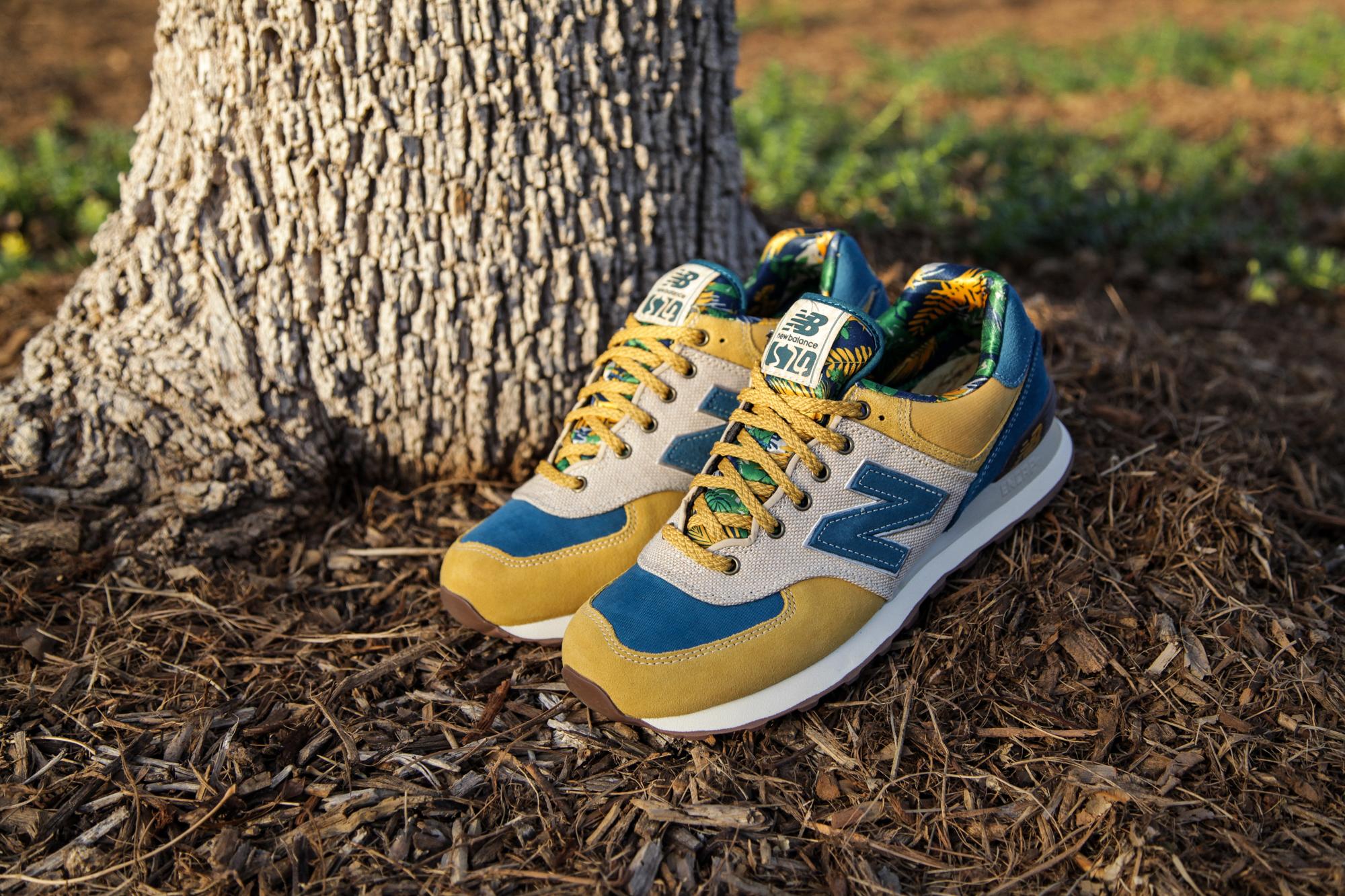 New balance top 574 botanical garden