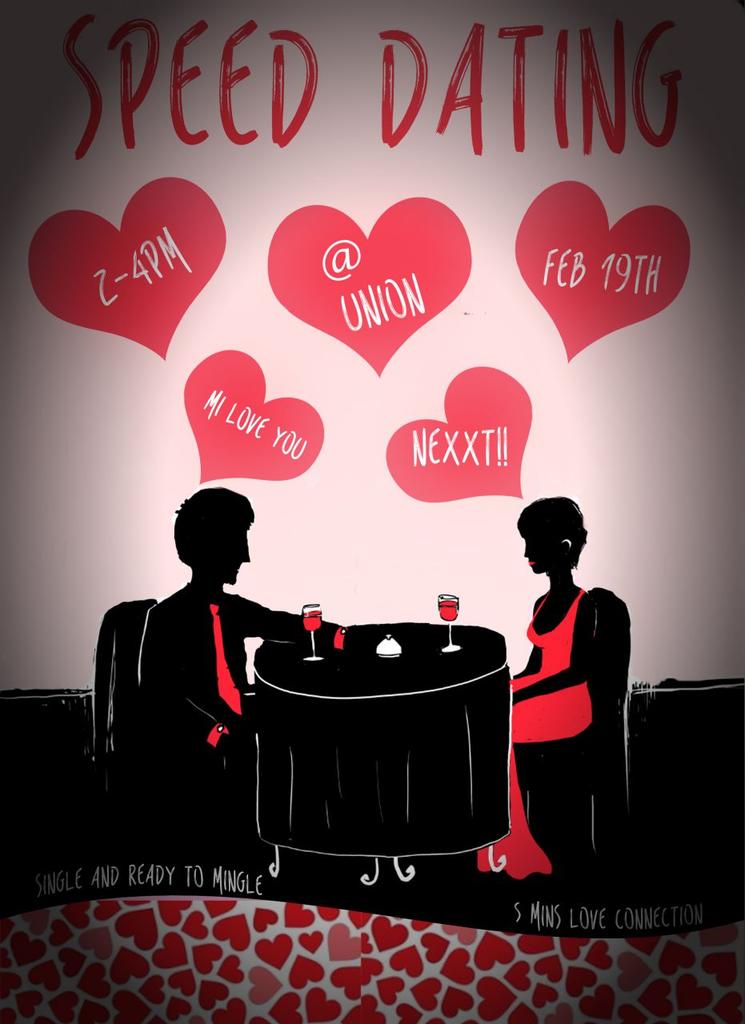 wjcguildnetwork's tweet image. Speed dating THIS Thursday @ Student Union. 2-4pm. #FastCatch