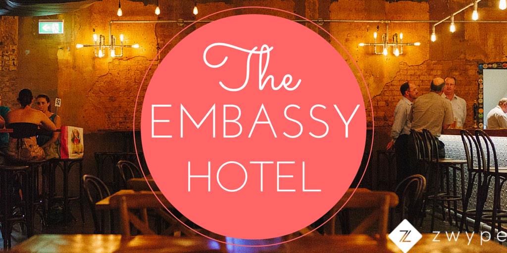 ZwypeApp's tweet photo. Going to the Reds V Western Force Saturday night? Make sure you drop by @TheEmbassyBar for a pre-game beer! http://t.co/aEE7kRQbwz