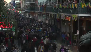 cbsnewspath's tweet photo. #Greatvideo #MardiGras #FatTuesday Time Lapse Sunset TUES341 #Npexpress http://t.co/hrC0M4xZpA