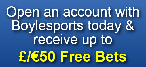 GrabFreeBets's tweet image. Join Boylesports and pocket FREE bets up to £50!!

&amp;gt; dld.bz/fTV7N