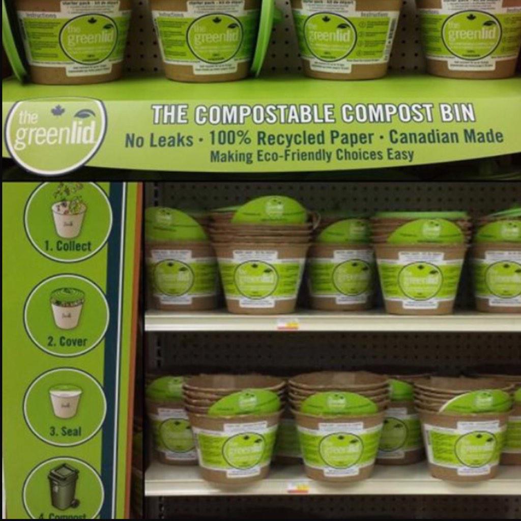 CloverdalePS's tweet image. 10% OFF @the_greenlid #GreenLid #SmartComposting #CompostableCompostBin #CanadianMade