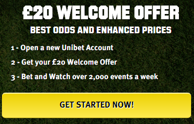 GrabFreeBets's tweet image. GRAB FREE Cashback up to £20 if your first bet loses with Unibet!!

&amp;gt; dld.bz/fTV7B