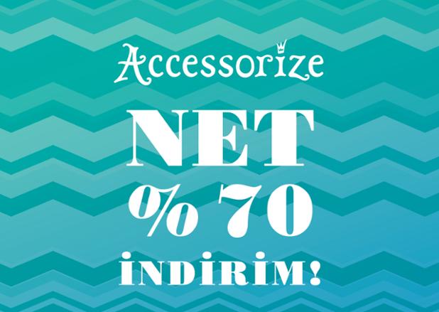 AccessorizeTR's tweet image. Accessorize'da Net %70 İndirim Başladı! #indirim #takı #aksesuar #moda #çanta #atkı #bere #kaşkol