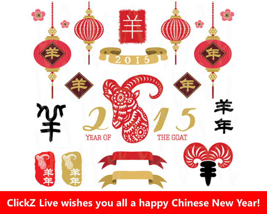 clickzlive's tweet photo. ClickZ Live wishes you all a Happy Chinese New Year! Gung Hay Fat Choy! @clickzlive #ChineseNewYear http://t.co/O2QwdOQMLR