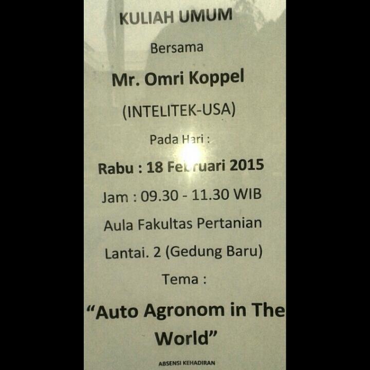deprianpandra's tweet photo. Kuliah Umum Bersama Mr. Omri Koppel (USA) http://t.co/f7Nf6eXNrk