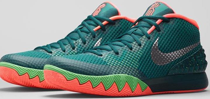 soleforum's tweet photo. Fatal attraction. The KYRIE 1 Flytrap Collection. Available February 26. http://t.co/eYHCTtucm6 http://t.co/cInBelvF6X