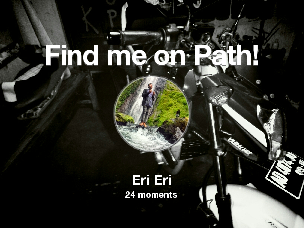 Eri_Capunk's tweet photo. I've shared 24 memories with my friends on #Path - see them now at http://t.co/ytEDxBZ4oC! #thepersonalnetwork http://t.co/UcGaXu0P9f