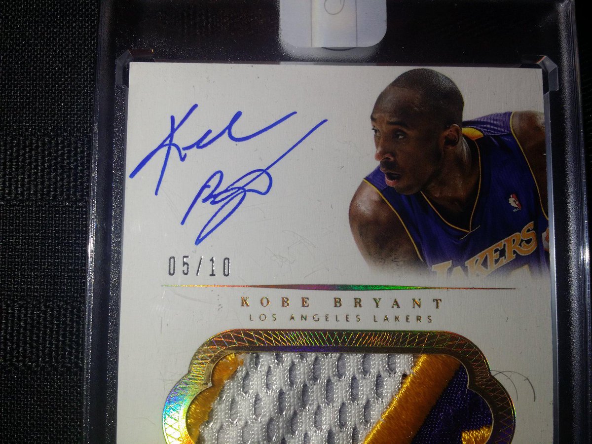 ColdFrontBreaks's tweet photo. Kobe Bryant 2014 Panini Flawless 5/10, 3 color relic, Currently at auction on Ebayseller name: coldfrontcollecting http://t.co/Lq51hflR7i