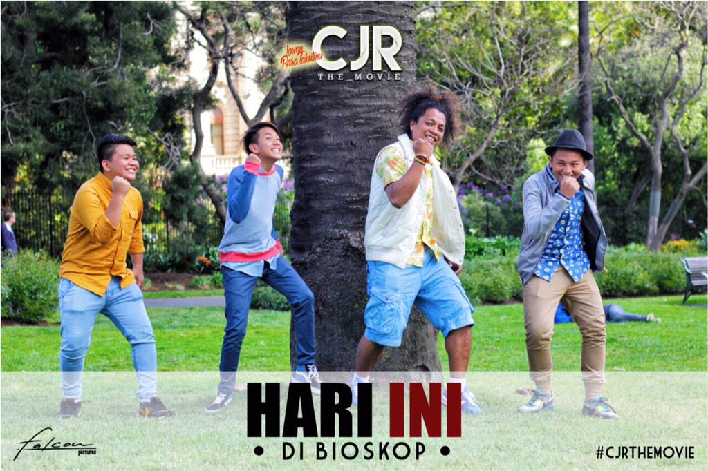TeukuRyz's tweet photo. Yuk mari #NontonCJRTheMovie hari ini, serbu bioskop terdekat :) yeaay http://t.co/vPNL12CCNU