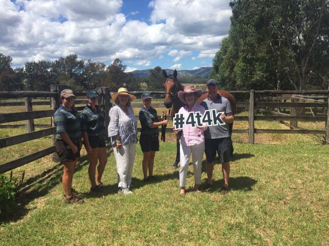 GaiWaterhouse1's tweet photo. Inspecting a delightful @inglis_sales Easter #WillowParkStud draft + spreading the #4t4k word around the Hunter π http://t.co/C2zqJ8tRuA