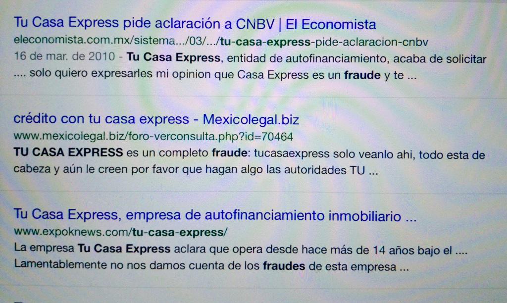 Tu Casa Express Opiniones Comentarios