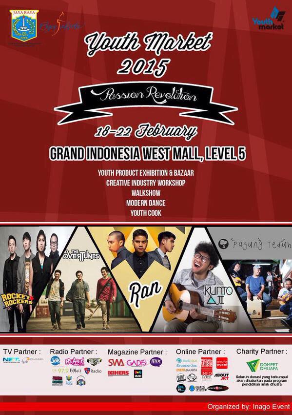 Yuk “<a href="/rocket_rockers/">Rocket Rockers</a>: dear <a href="/RRFGunsfamily/">RRF_Gunsfamily</a> <a href="/RRF_JKTBKS/">RRF Jakarta-Bekasi</a> dsktrny siap merapat ke <a href="/YouthMarketID/">Youth Market</a> tgl 21 feb ?? ”