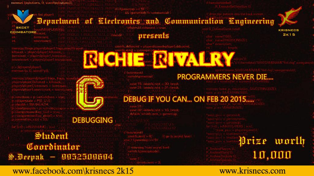 Conquer the program n execute the code. For further details , visit krisnecs.com #krisnecs2k15 #feb20 !