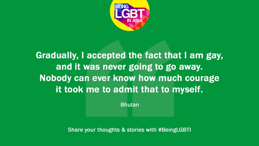 Just one of the many #BeingLGBTI stories you’ll hear at @BeingLGBTinAsia’s Regional Dialogue next week. #LGBT