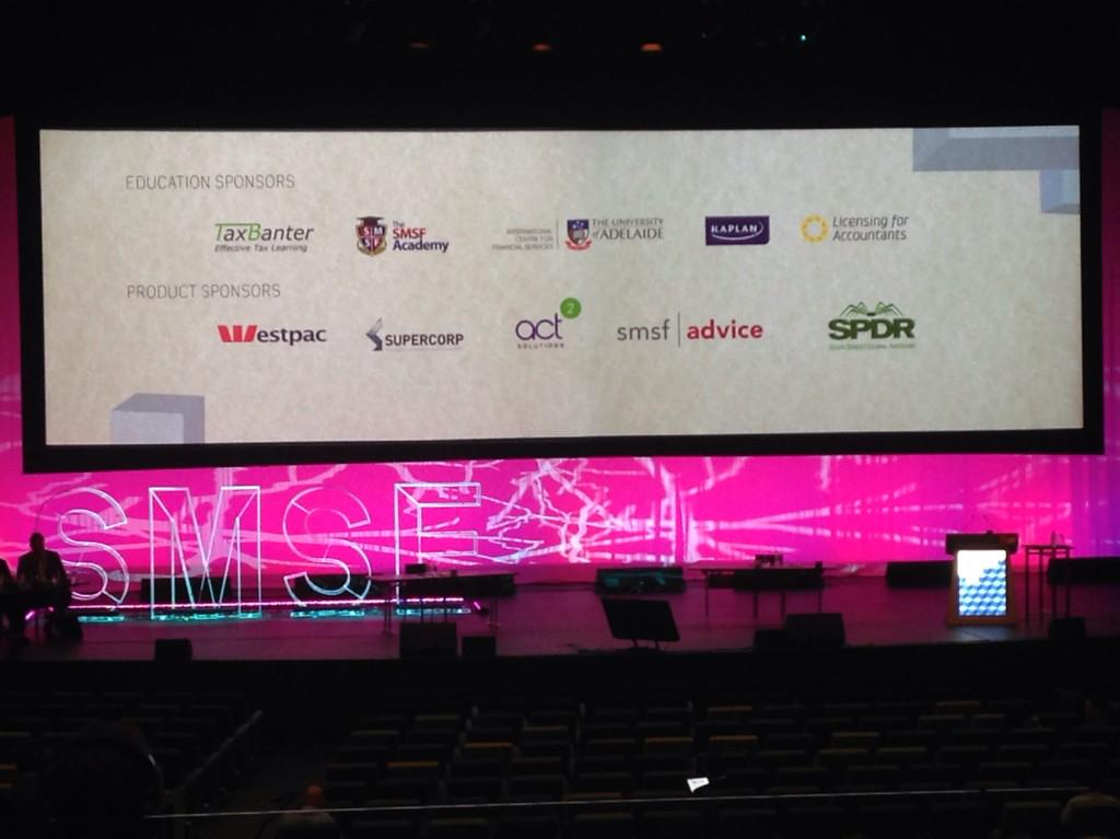 IntegraSuper's tweet image. Nearing the end of day one! #SMSFassoc