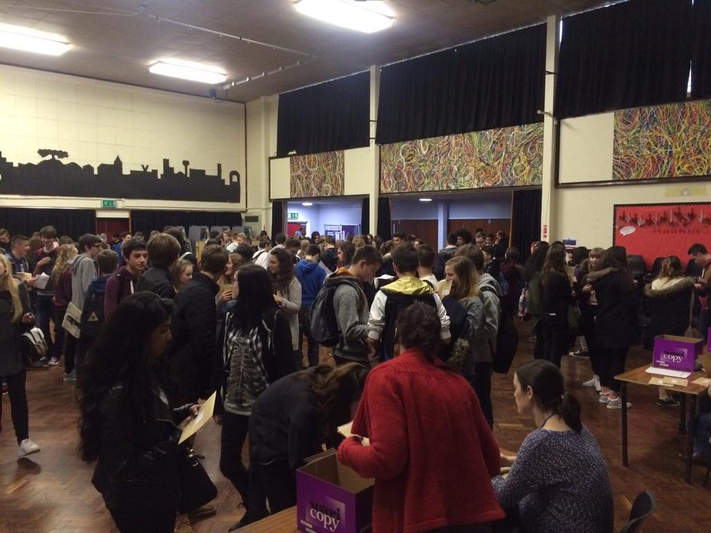 TheParkerEACT's tweet photo. Y10 GCSE results day last week. #ParkerProgress http://t.co/Gd2wOHyYB3
