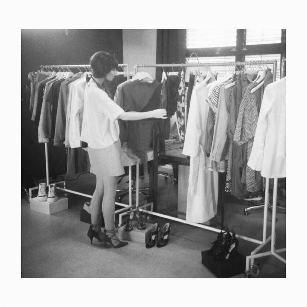 hmswitzerland's tweet photo. Day 2 @facesmagazin : Katharina is getting prepared for #FacesStudio ! http://t.co/TPHzAKuoYp
