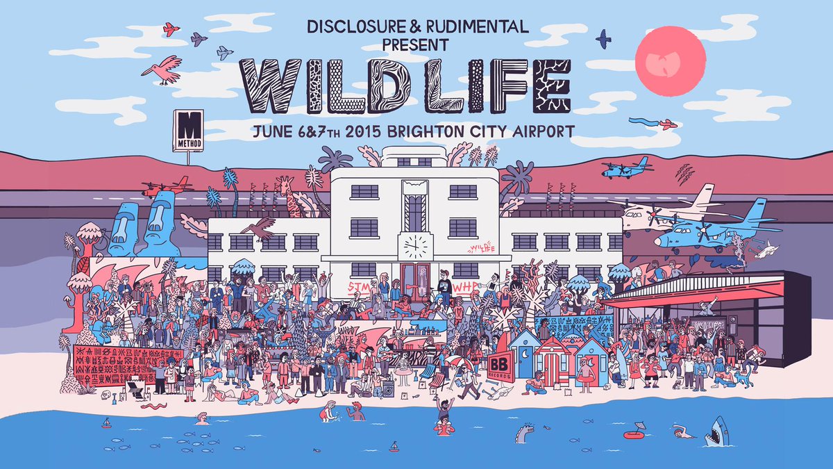 109 DAYS! But who's counting? 
🎪🎉☀🎶✈⛵ 
#WILDLIFE15