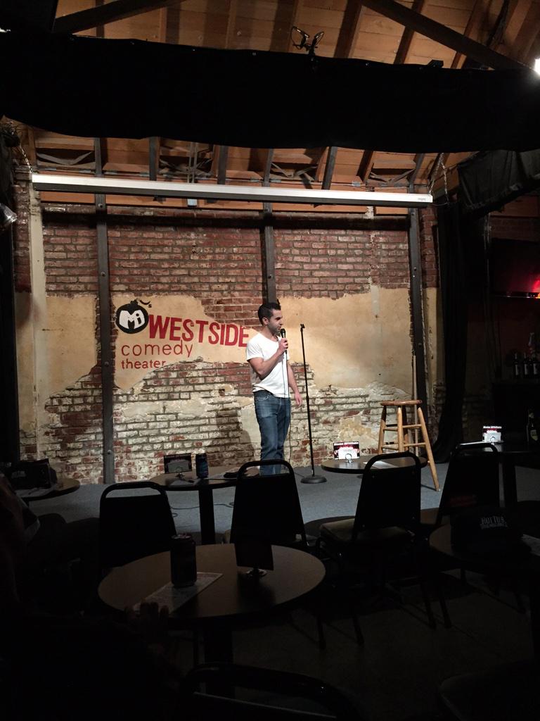 jaggerapp's tweet image. The best part about @westsidecomedy is great music in between funny sets😍