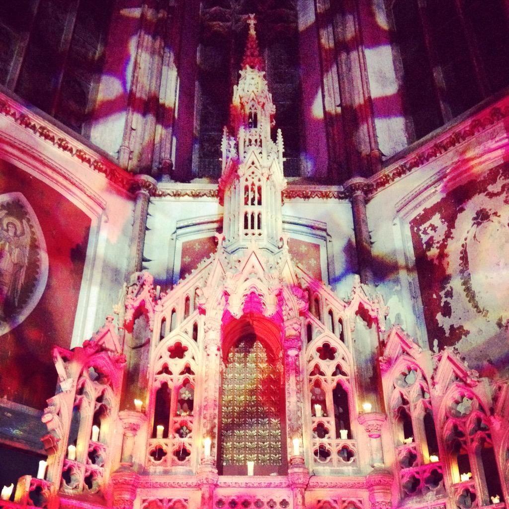 Beautiful shot of <a href="/GortonMonastery/">The Monastery</a>....