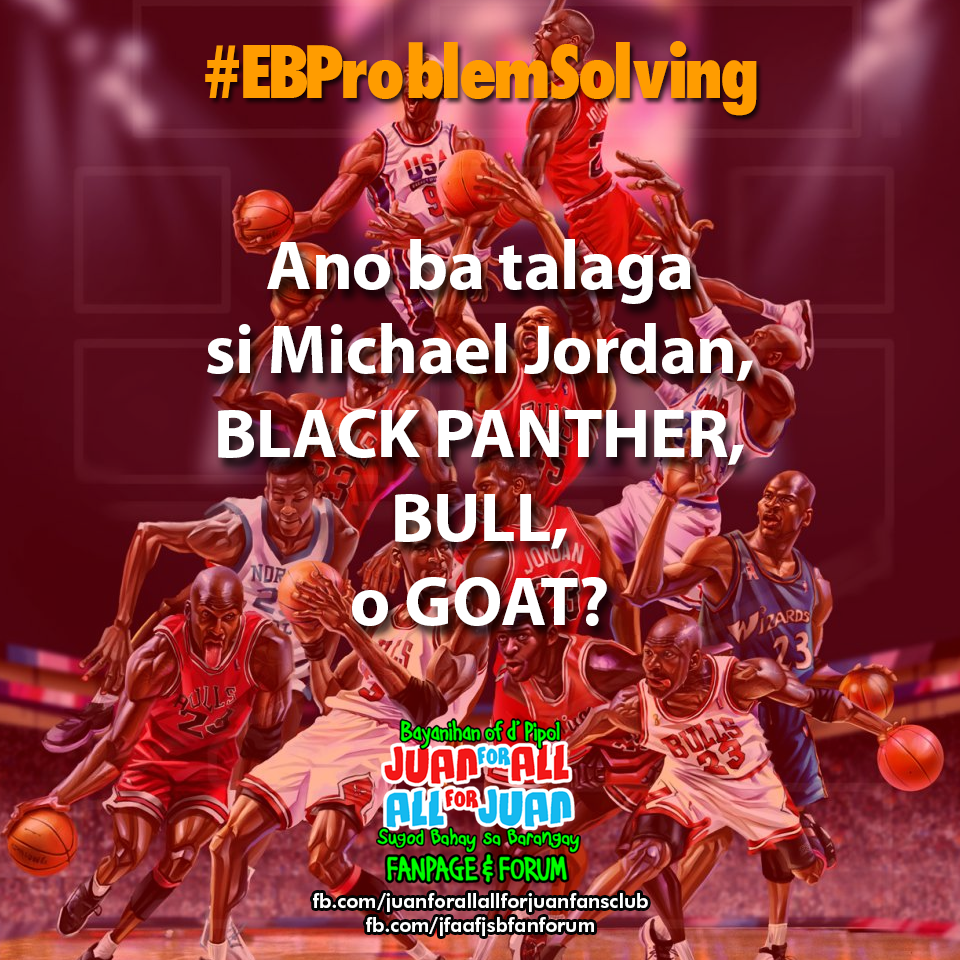 JuanForAll_EB's tweet photo. Dhil bday khpon ni Jordan, nmroblema kmi dhil sa dmi ng hayop na bnansag sa knya.
#EBProblemSolving #HappyBirthdayMJ http://t.co/Z3G3CGQ8Vy