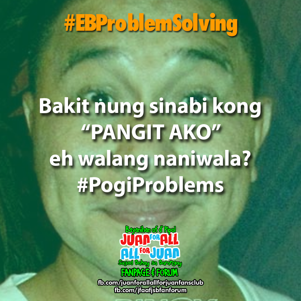 JuanForAll_EB's tweet photo. @EatBulaga featuring Jose Manalo #EBProblemSolving #PogiProblems @Josenatics #JuanForAll http://t.co/nlB1Kuq8TO