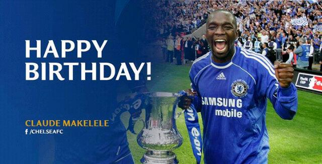 Happy Birthday to our club\s legend Claude Makelele 