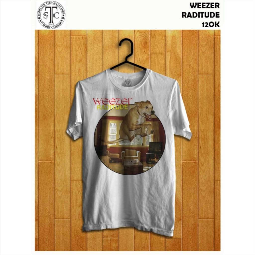 Kaos band #weezerraditude . Segera dapatkan kaos ini , keren abiiisss .