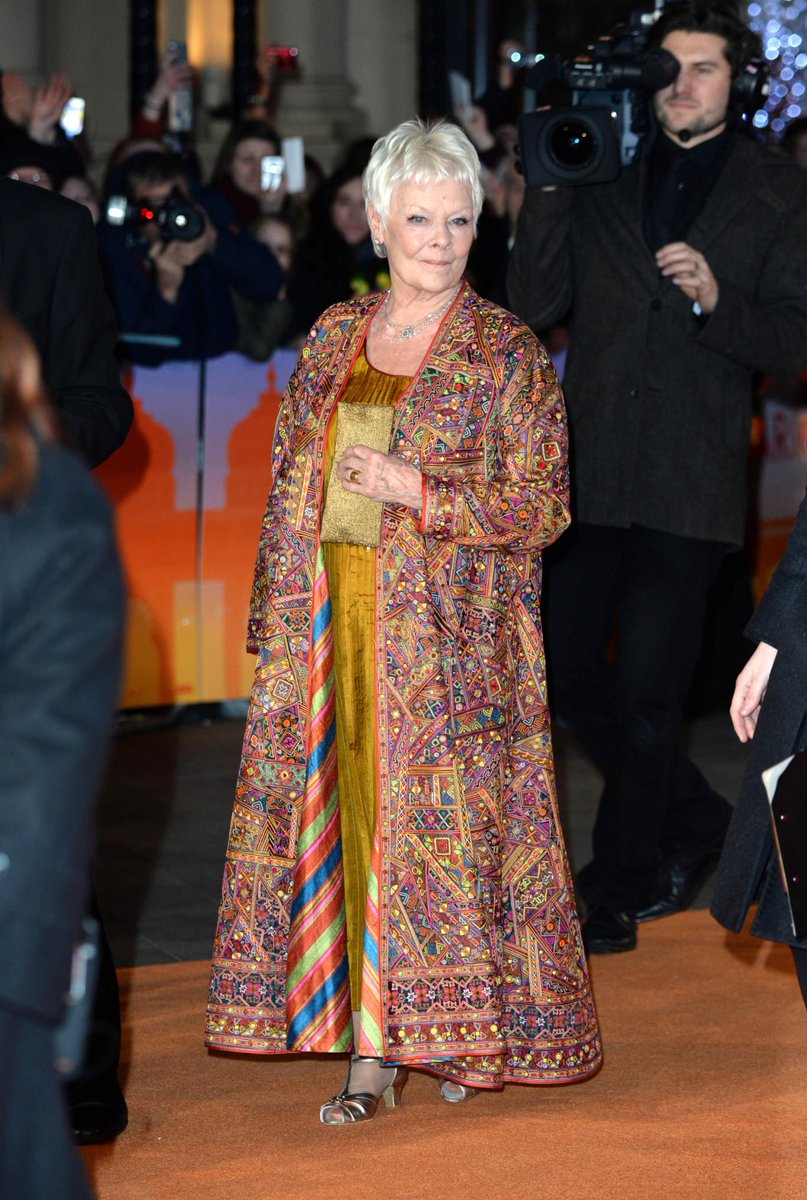 irishexaminer's tweet image. All the red carpet looks from world premiere of The Second Best Exotic Marigold Hotel | exa.mn/k29 (DOD)