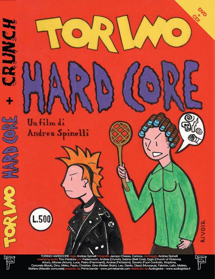 Giovedì 19 febbraio #TORINO #HARDCORE di Andrea Spinelli al Circolo Arci Sud, ore 22. Offerta libera #seeyousound