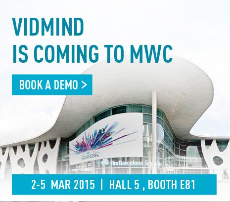 vidmind's tweet image. Meet us at #MWC15 to see the best #OTT Pay #TV service in live action! Schedule you demo here: goo.gl/zeMh9b