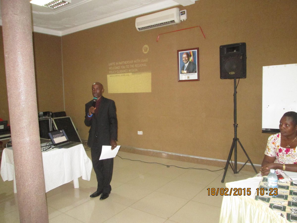 _unffe's tweet image. Mr Ogang recognizing presence of farmers esp from great Karamoja region who played important role in founding UNFFE